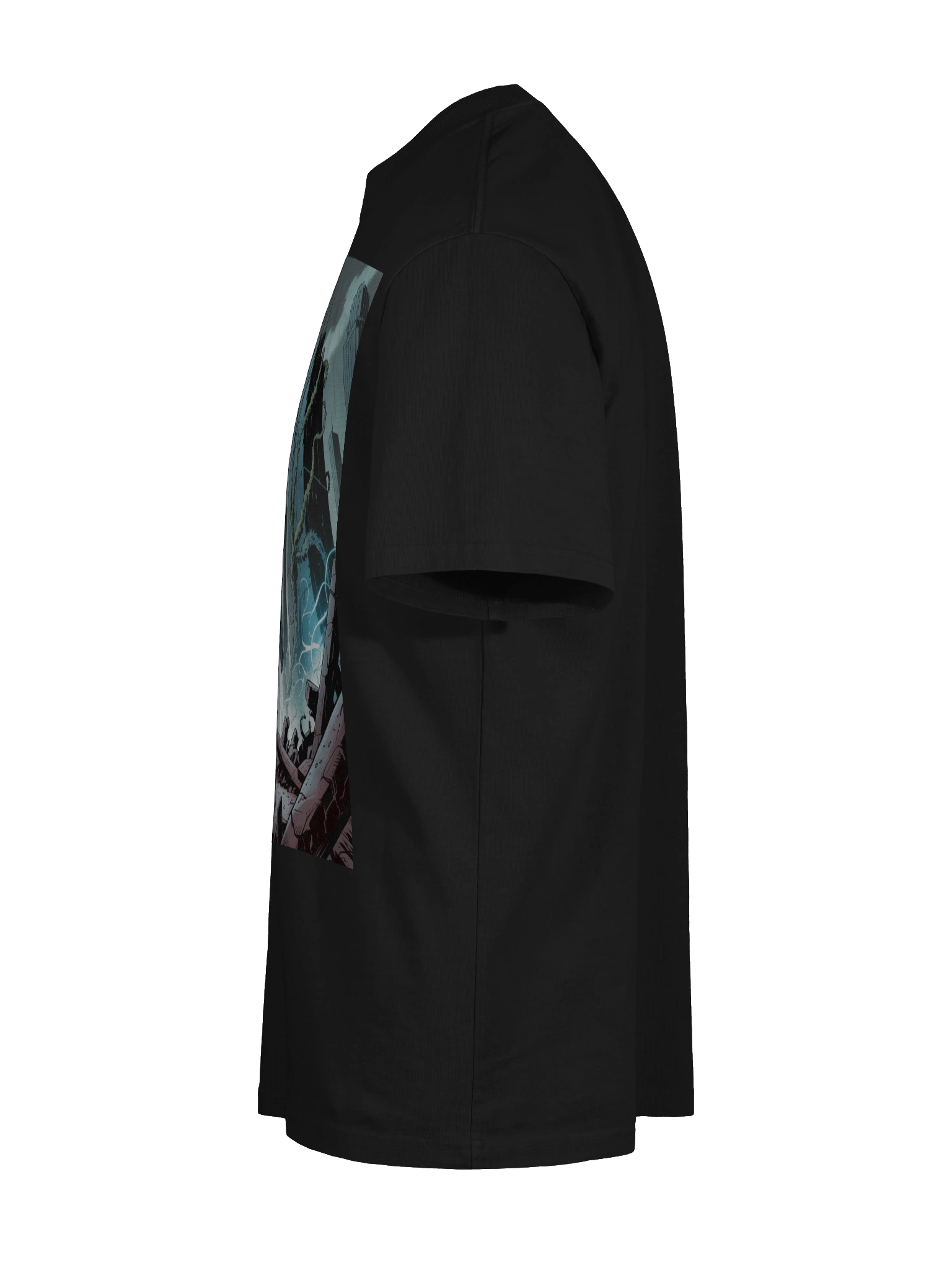 Eternal Dominion: Apocalypse Inspired Oversized Faded T-Shirt product image (10)