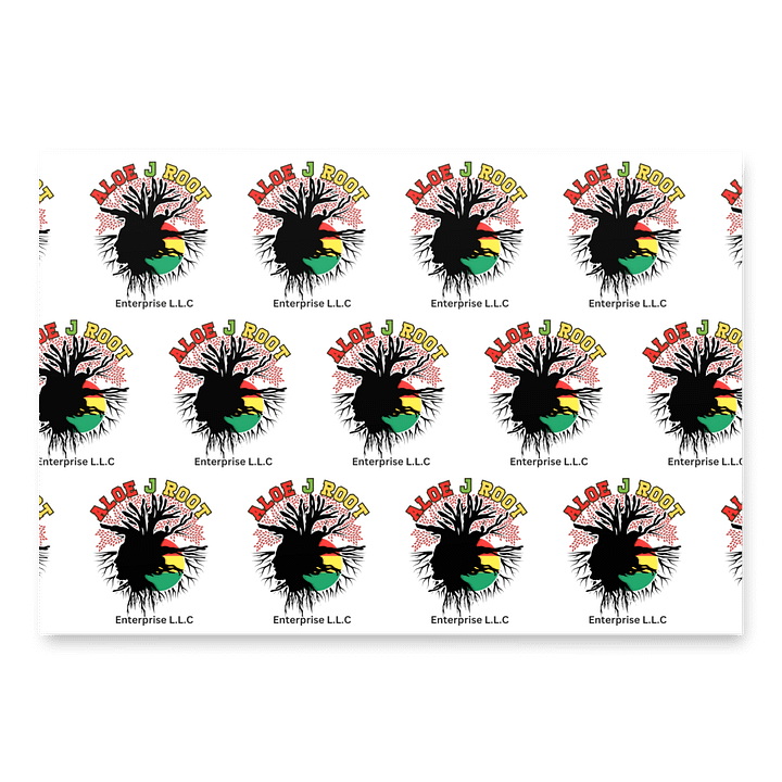 Aloe J Root Wrapping Paper Set product image (2)