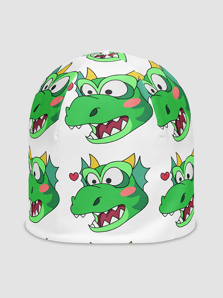 Lotta Love Green Dragon All-Over Print Beanie product image (1)