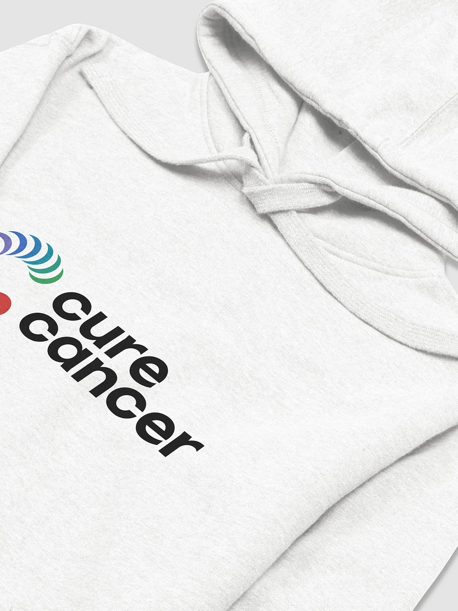 Cure Cancer | Logo Hoodie - White product image (3)