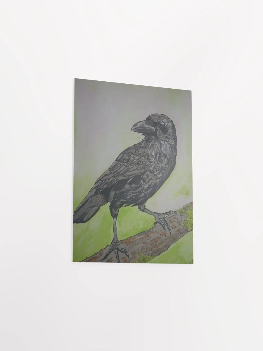 Corvid Series [00] Carrion crow poster print product image (3)