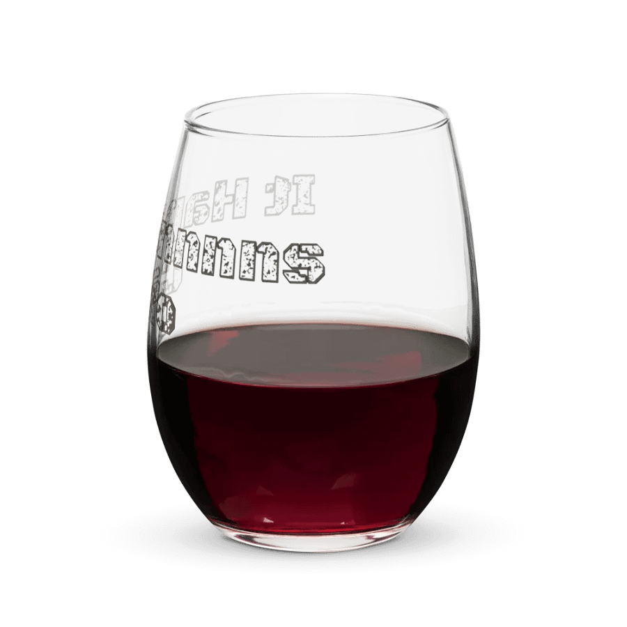 Stemless Wine Glass - It Happennnns Camo product image (7)