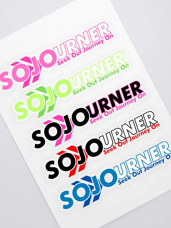 SOJO Active - Kiss Cut Stickers product image (1)