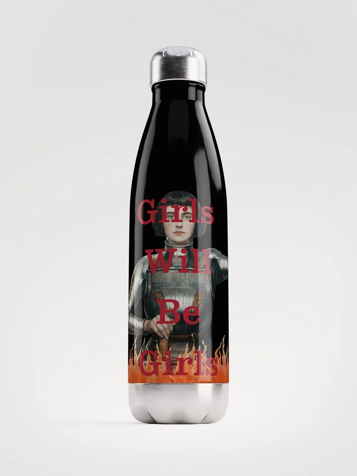 Girls Will Be Girls Steel Water Bottle product image (1)