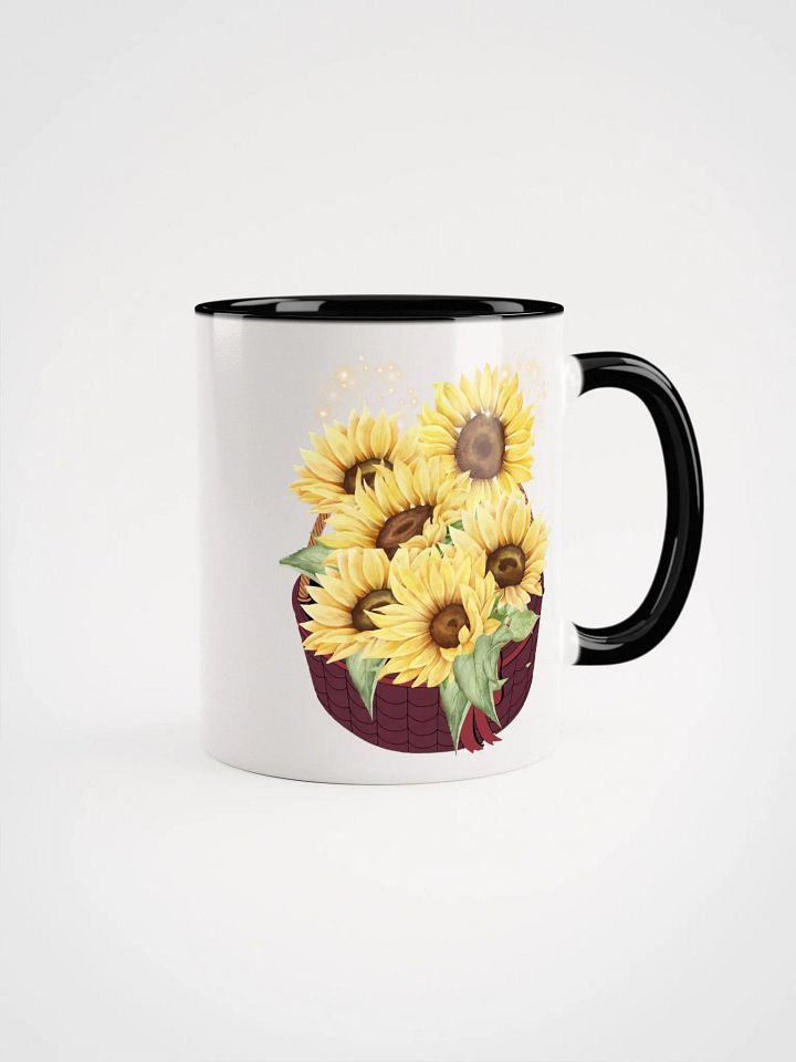 Sunflower Glow Ceramic Mug product image (2)