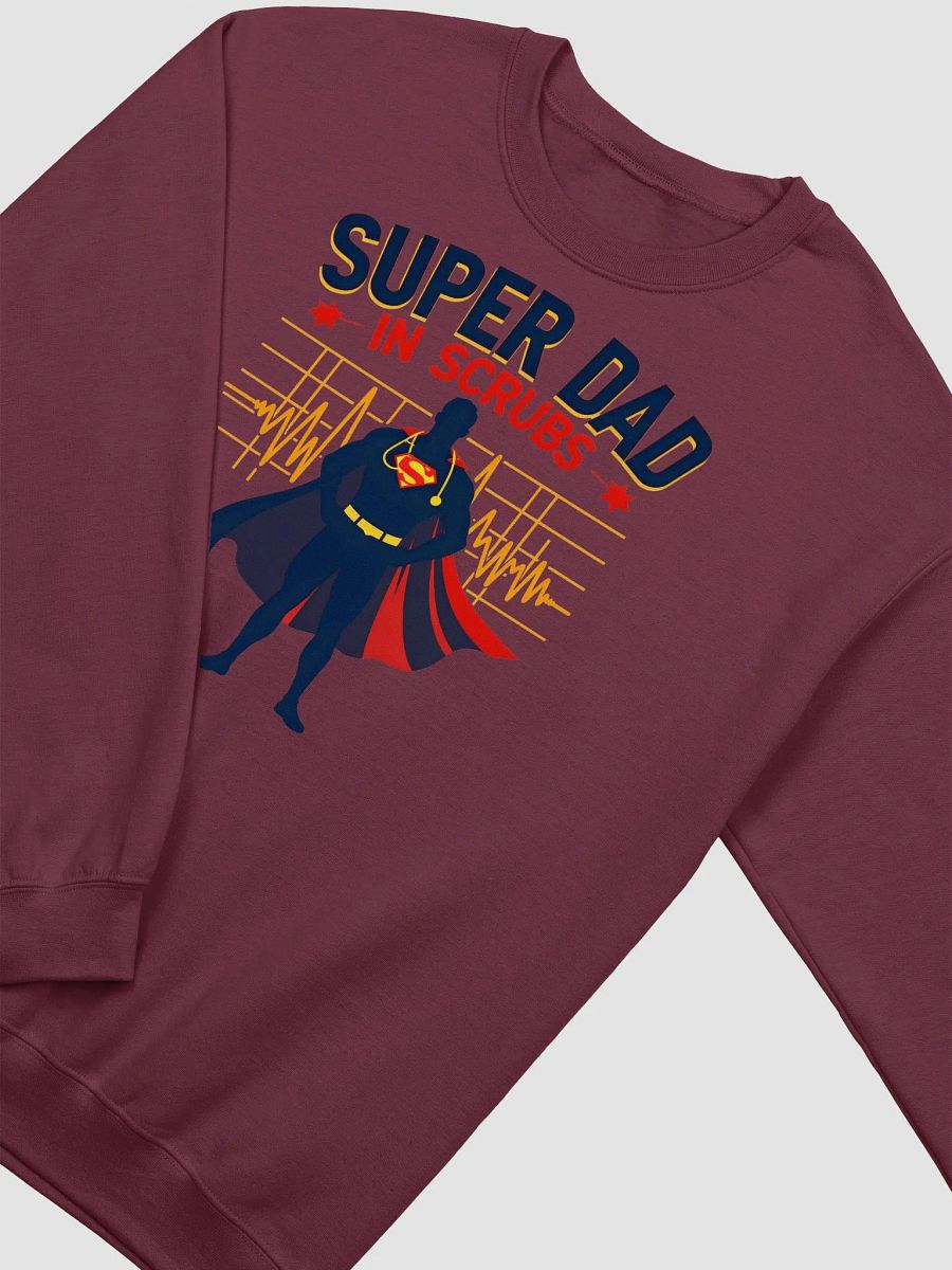 Super Dad in Scrubs Crewneck Sweatshirt product image (18)