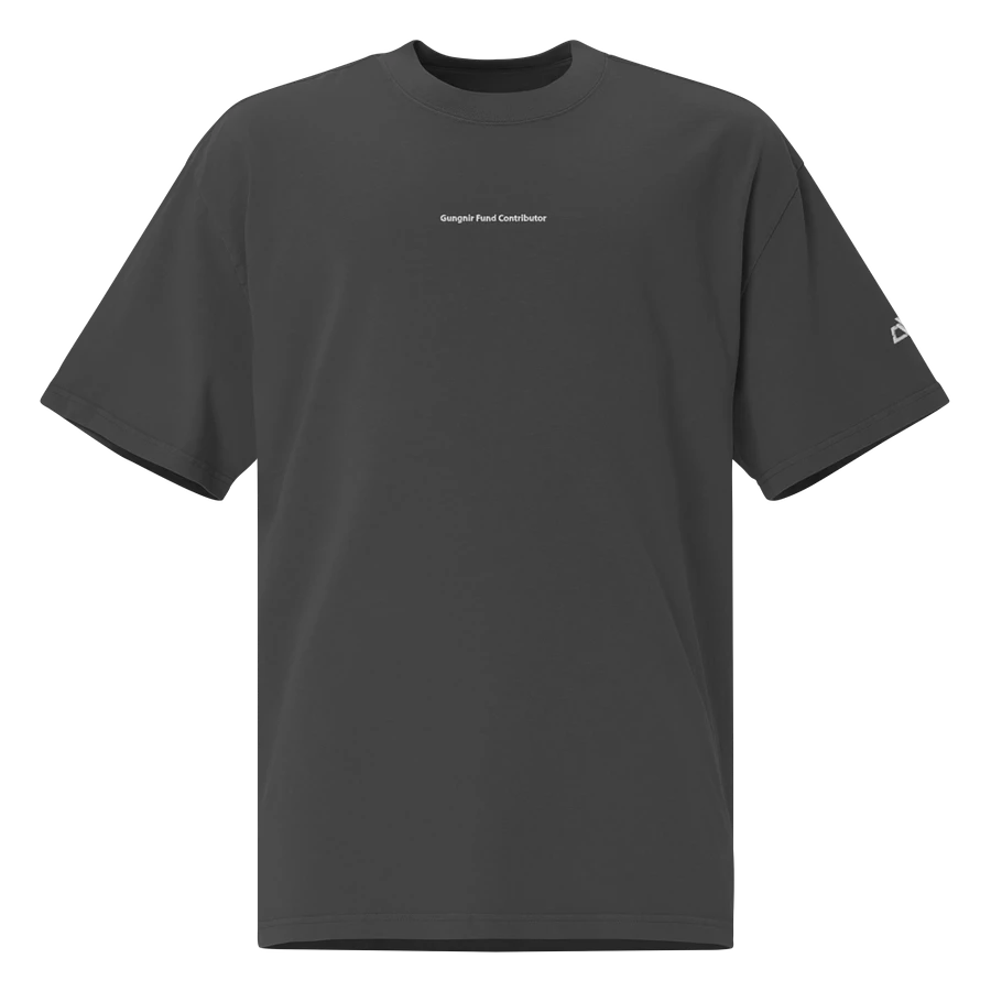 Gungnir Fund Contributor Tee Faded Black product image (1)