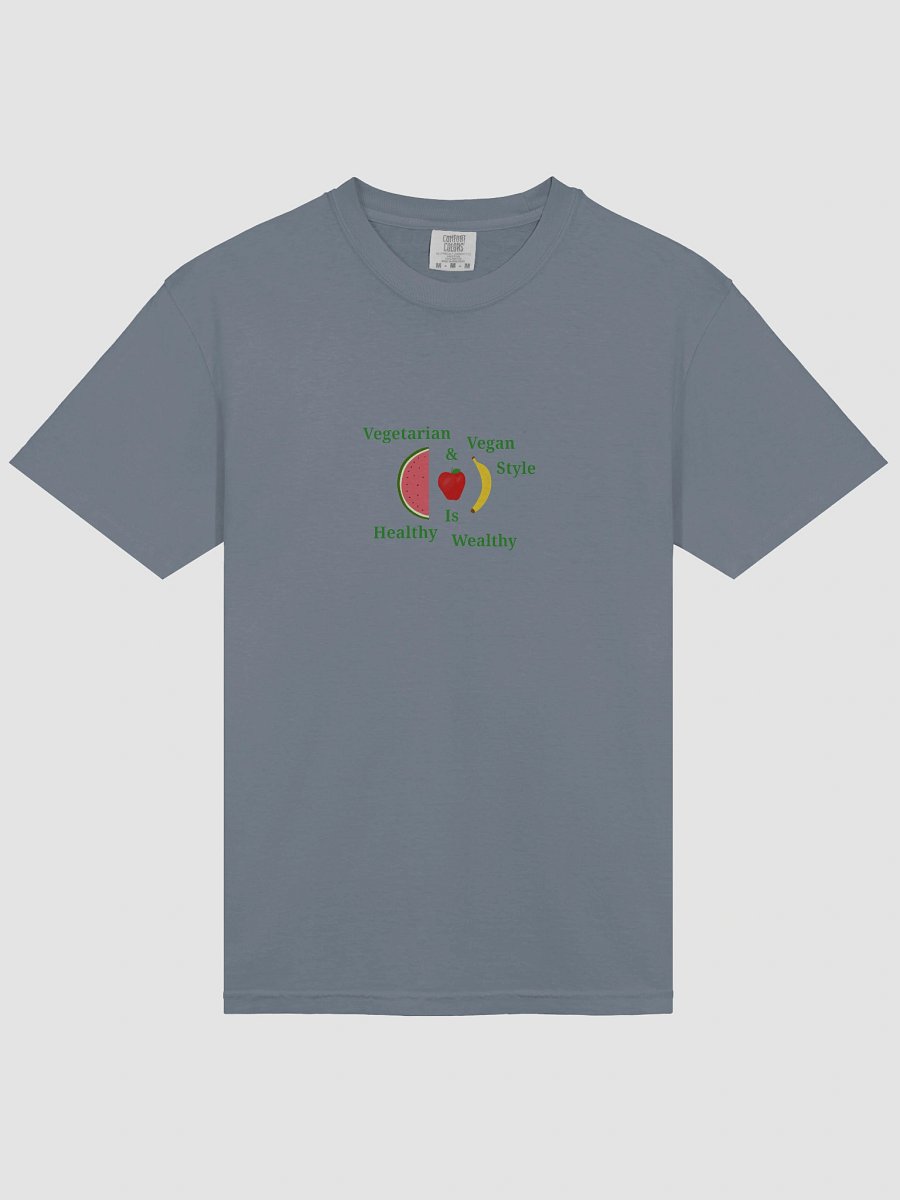Healthy Wealthy Vegetarian T-Shirt product image (3)