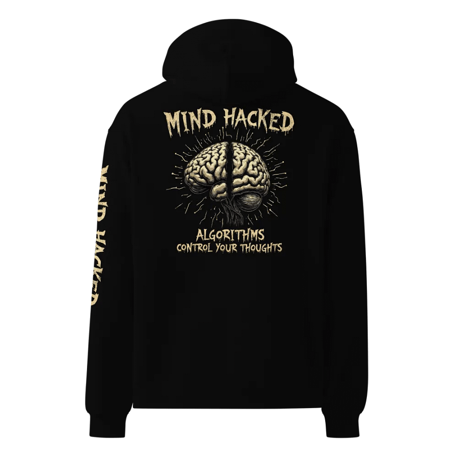 Mind Hacked - Signature Premium Hoodie with Sleeve and Back Print product image (10)