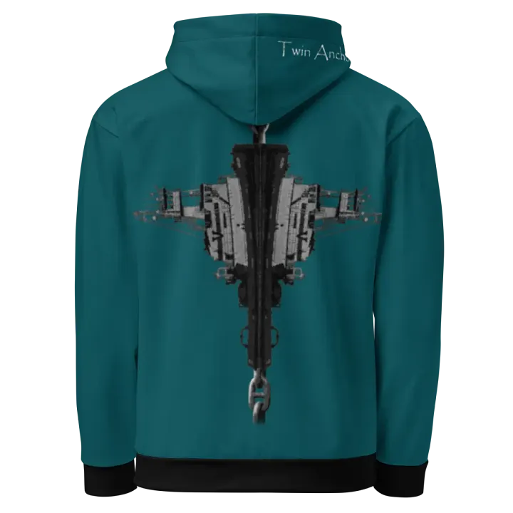 Teal Hudson VB-chain Hoodie product image (1)