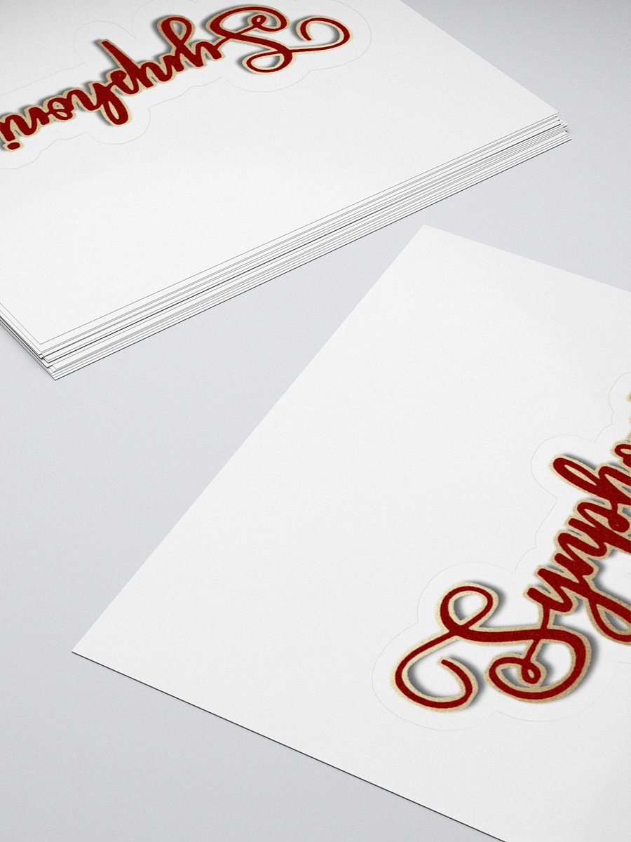 Synphonic Kiss Cut Stickers - Customizable Vinyl Decals product image (4)