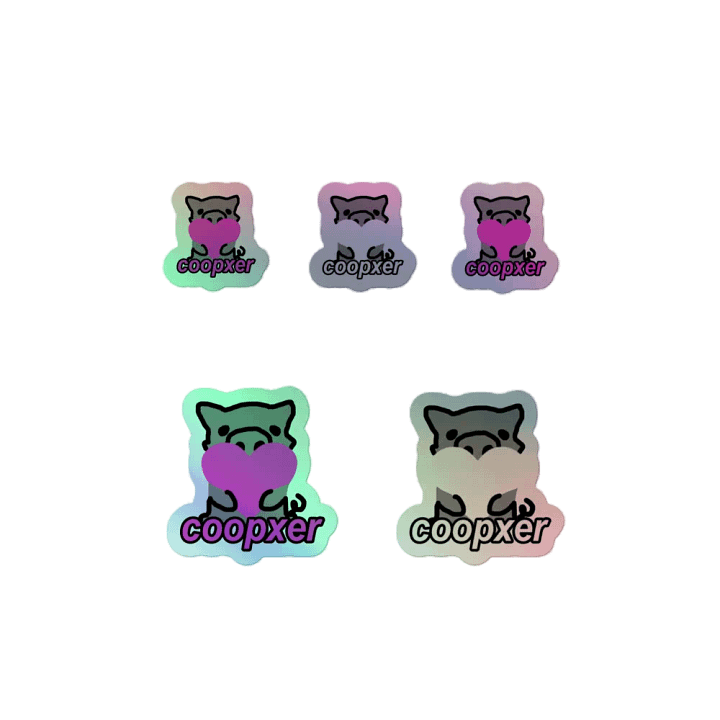 Holo Coopxer Stickers product image (2)