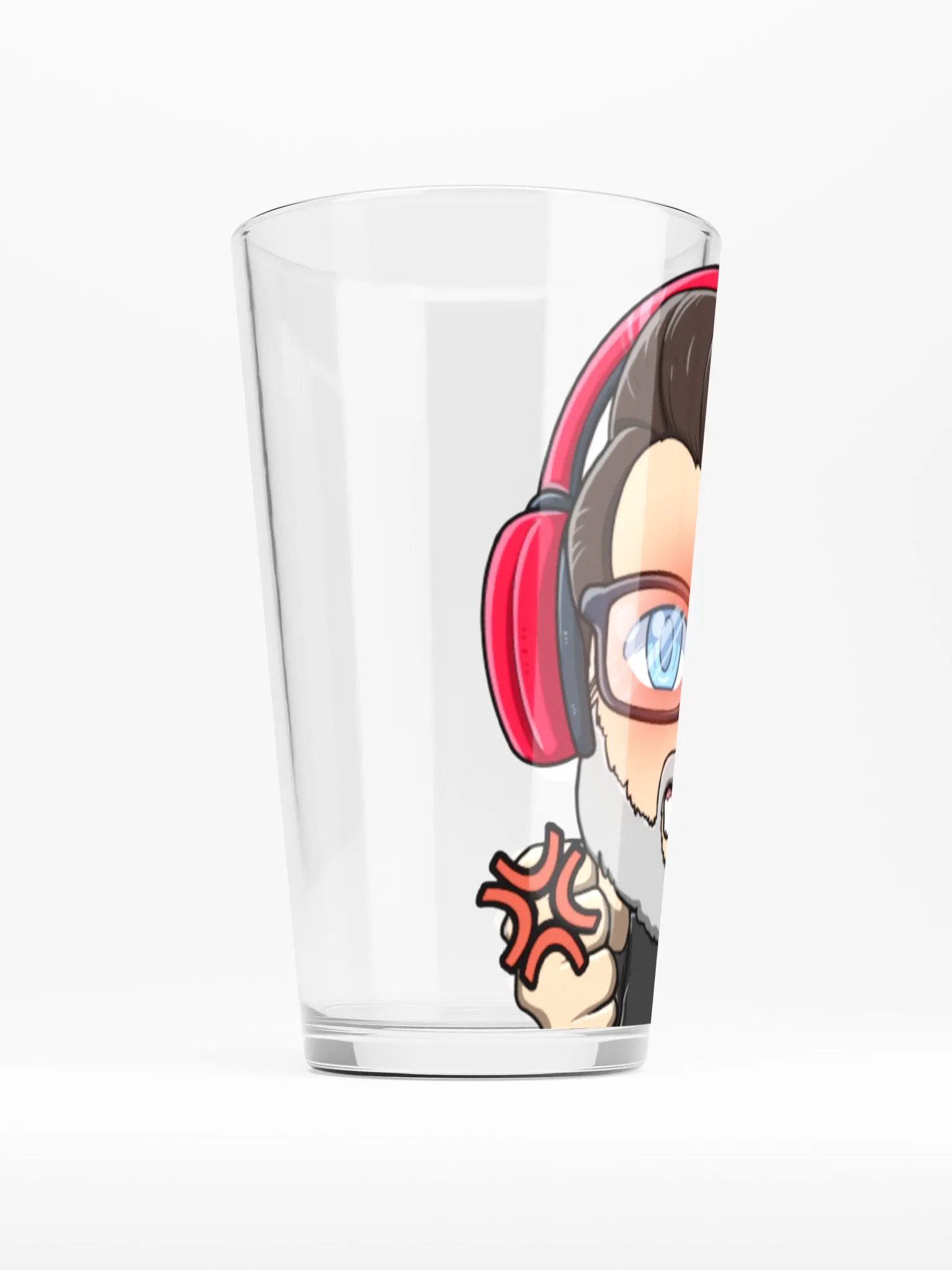 Ricky Rage Emote Pint Glass product image (2)