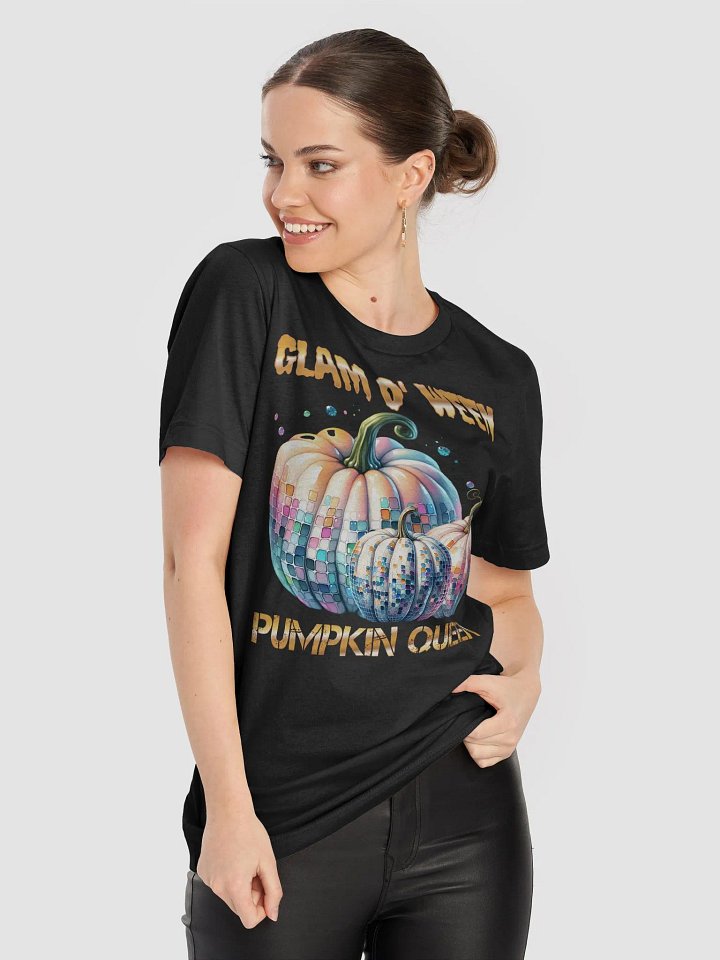 Glam O' Ween Disco Pumpkin Queen T-Shirt product image (1)
