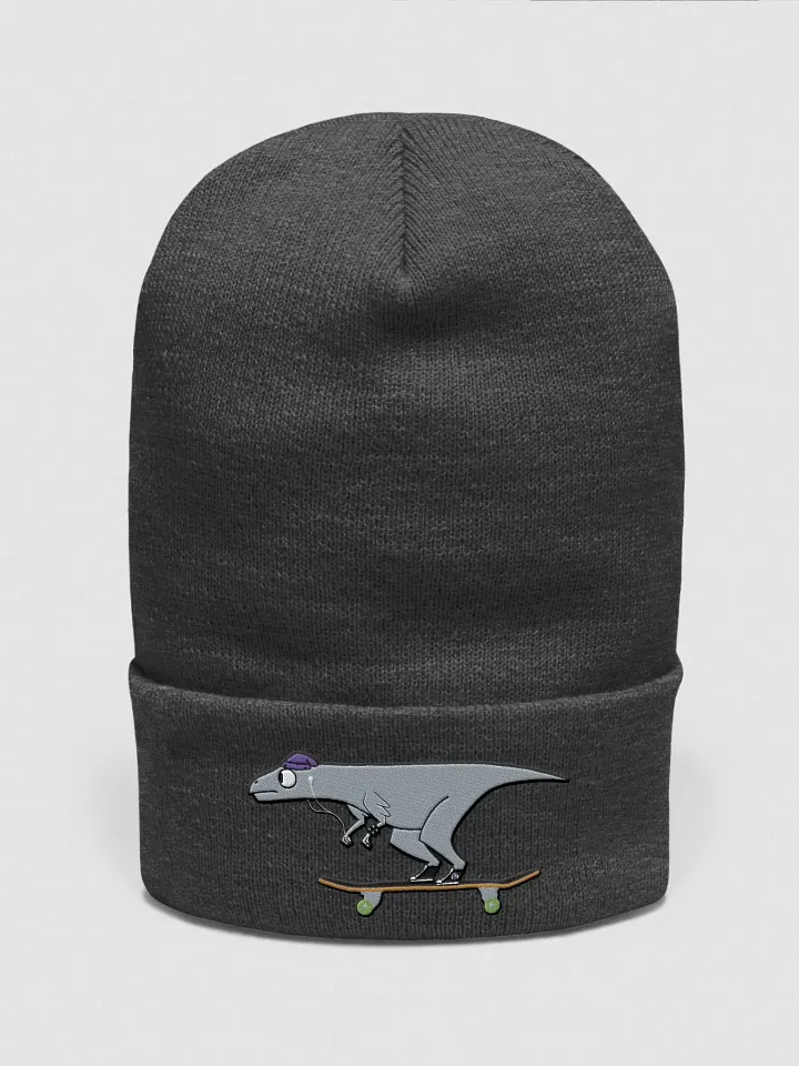 Teenage Dino Basement Angst Beanie product image (1)