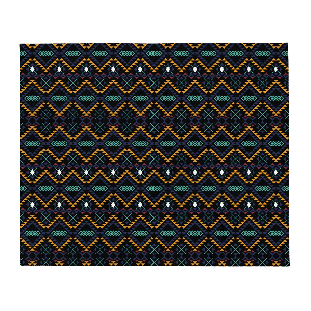 Miniature Triangles Design Throw Blanket product image (2)