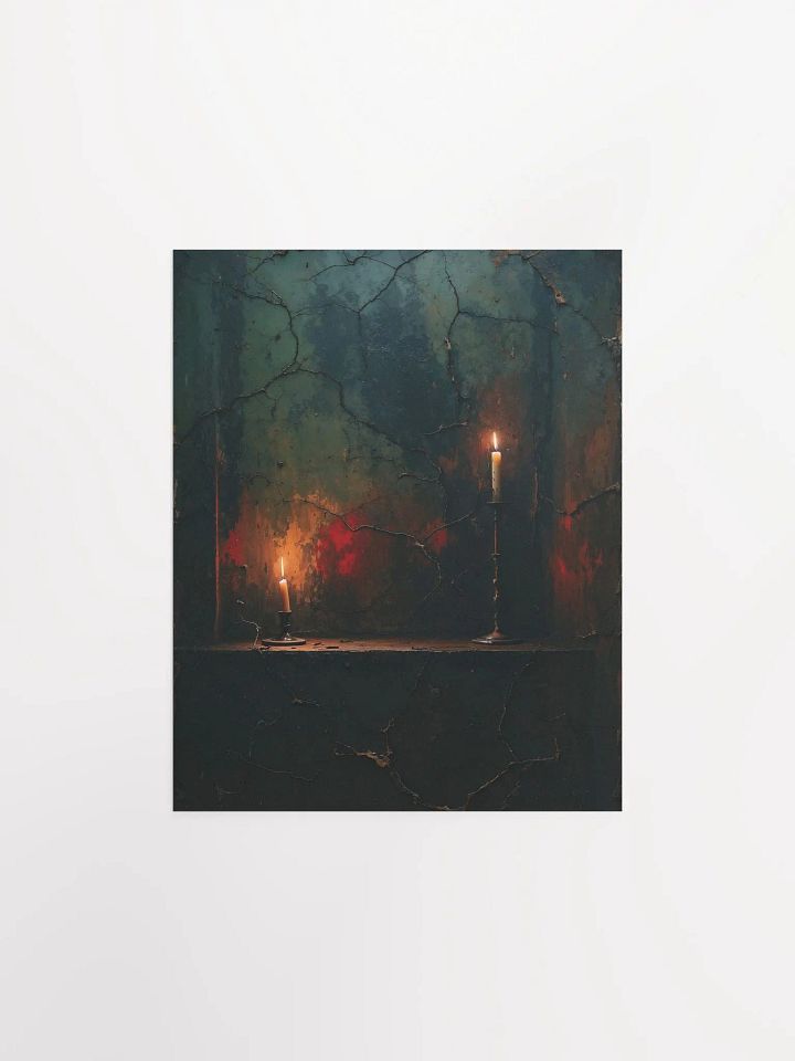Flickering Darkness Matte Poster product image (4)
