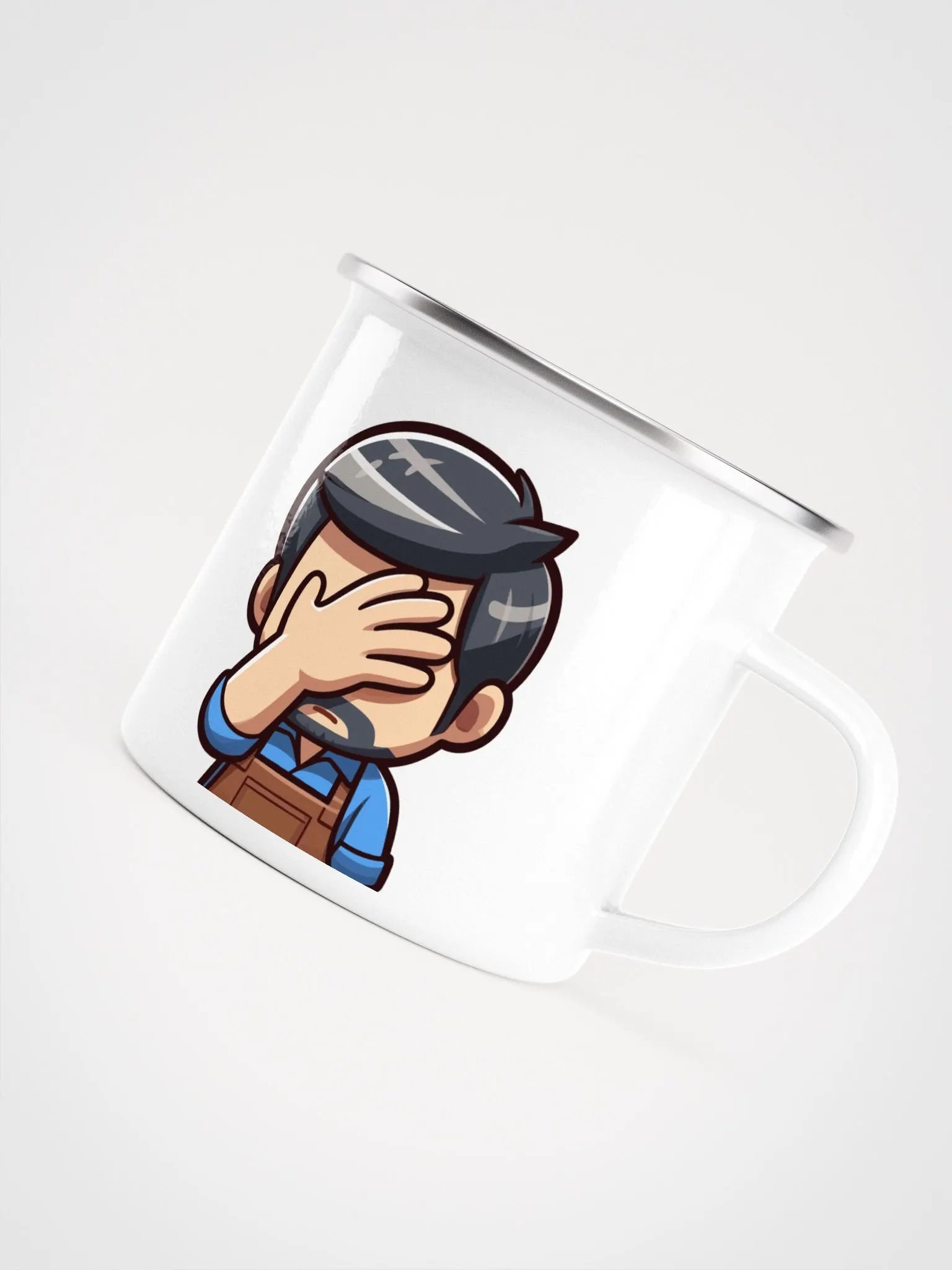 Face Palm Enamel Mug product image (5)