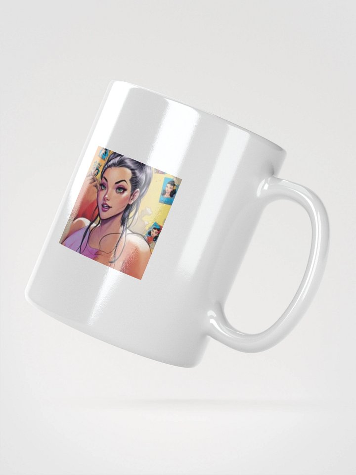 Felice White Glossy Mug product image (5)