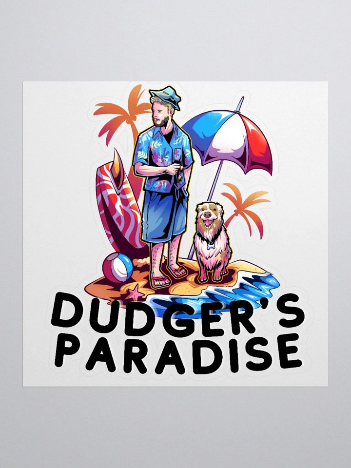 Paradise Sticker product image (1)