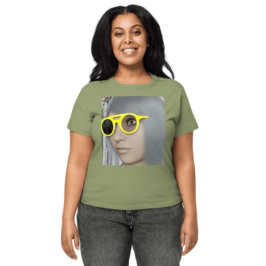 Urban Chic Gray Hair Character Sunglasses Tee product image (6)