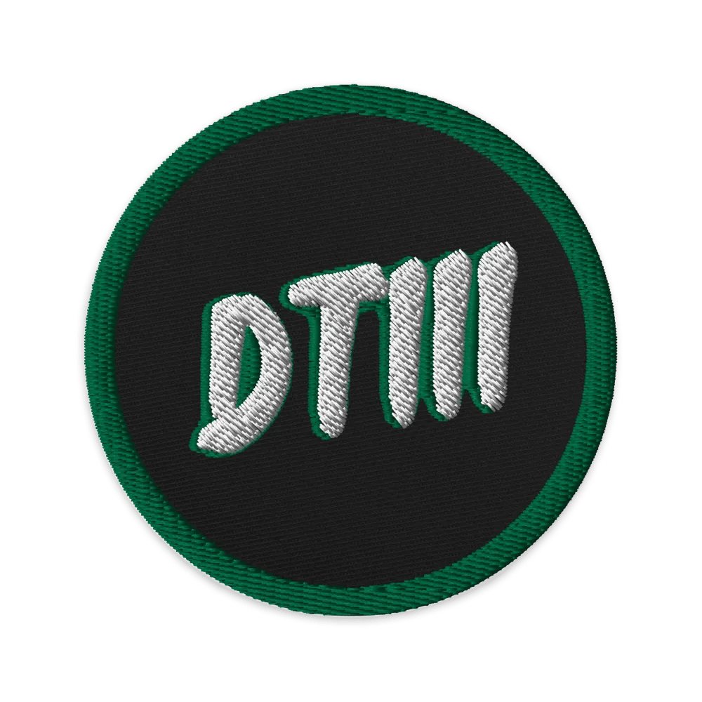 DTIII Logo Patch product image (1)