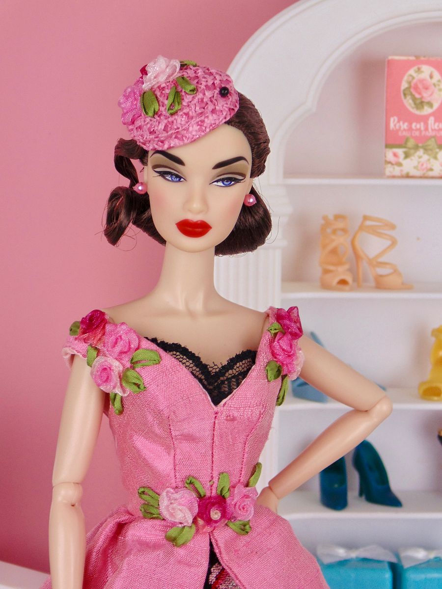 Rose in Bloom OOAK fashion for 12 inch fashion dolls product image (6)