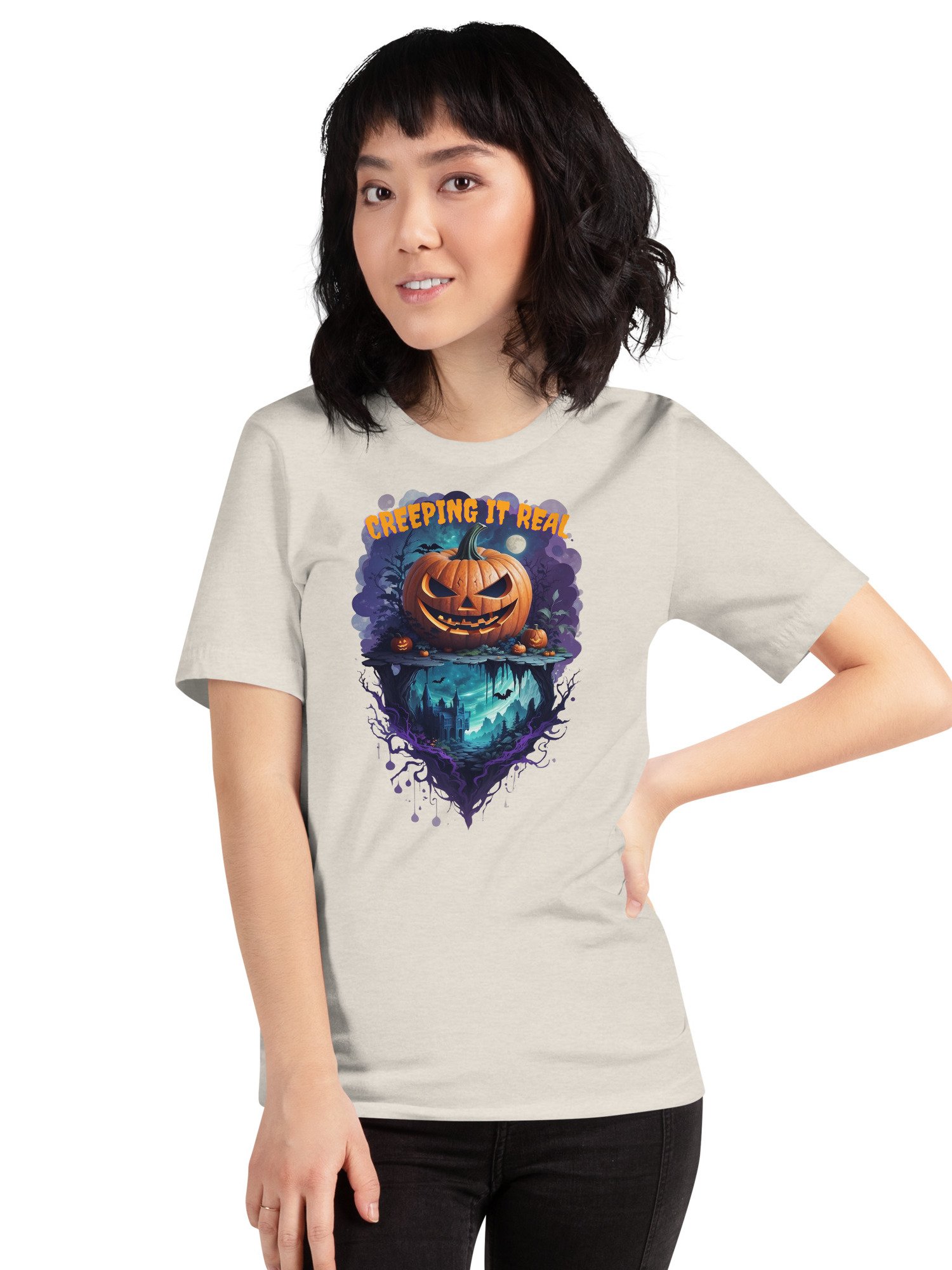 Creeping It Real Funny Halloween T-Shirt product image (200)