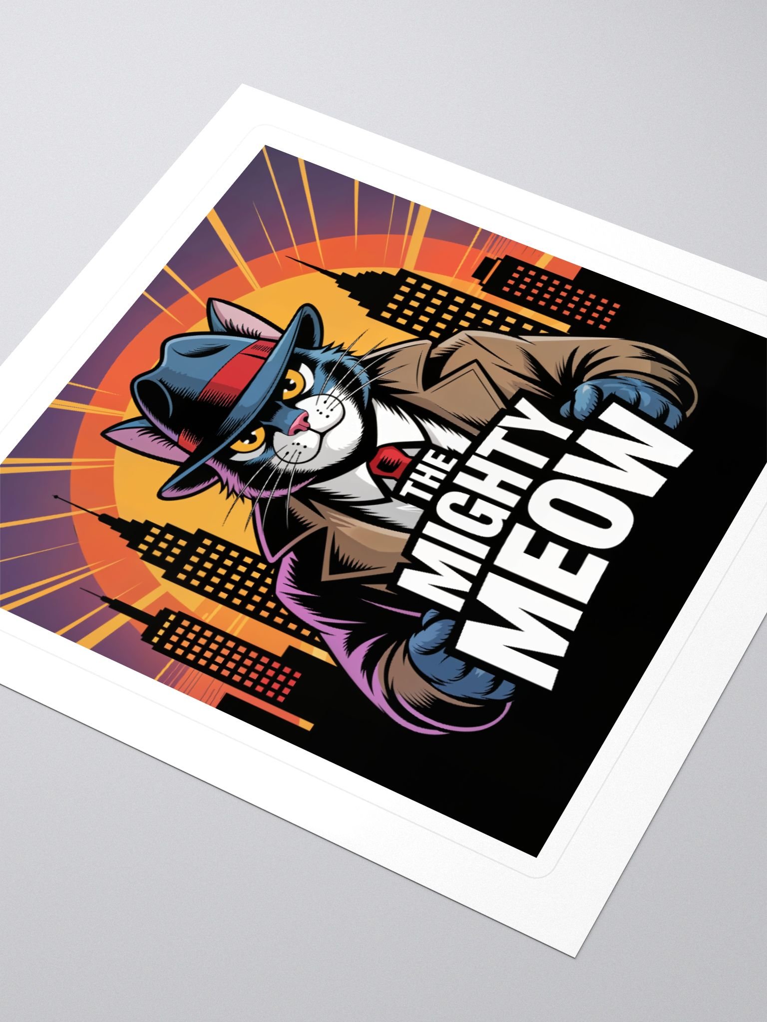 Cat Detective Kiss Cut Stickers product image (3)