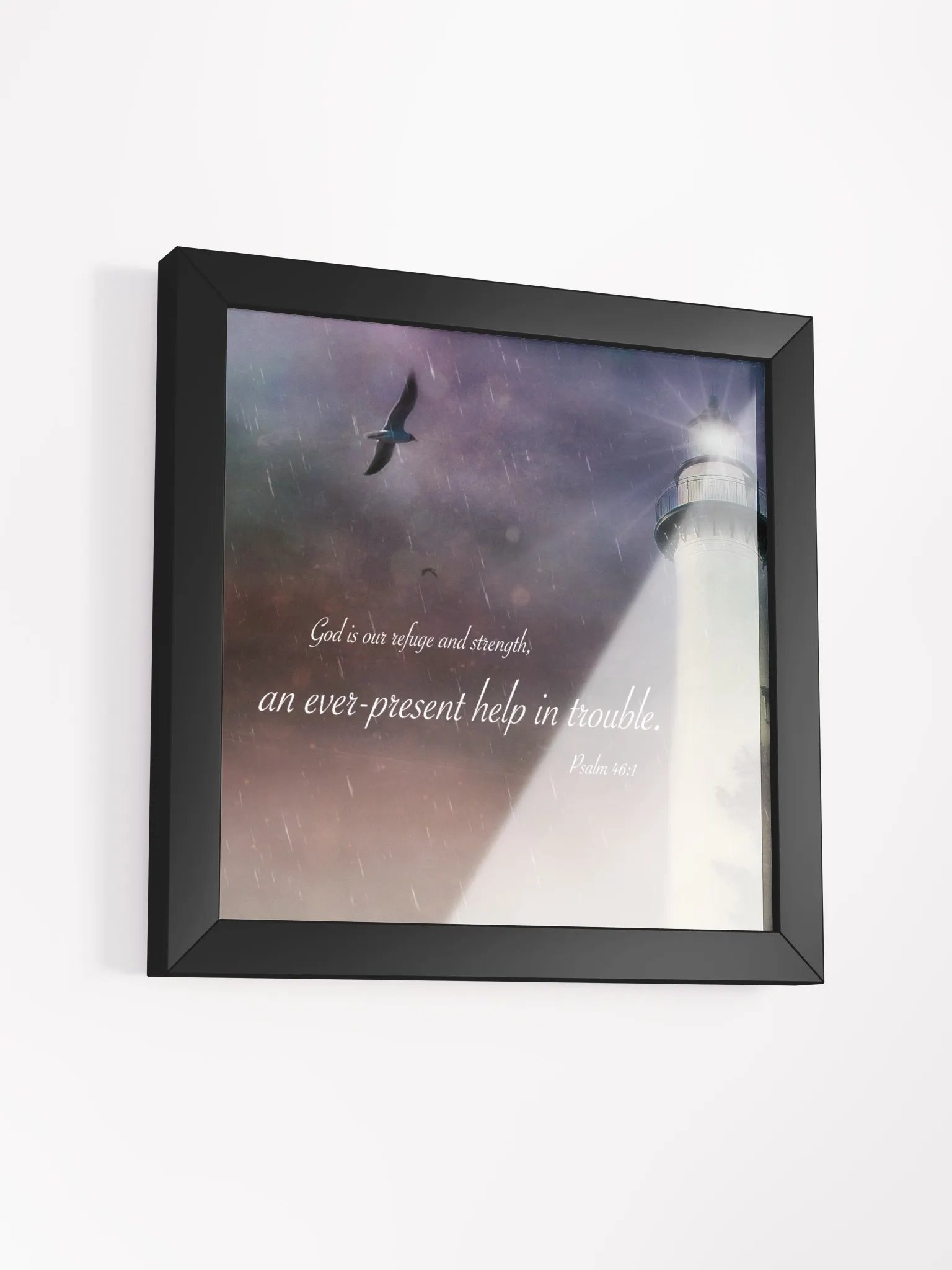 An Ever Present Help Framed Print product image (3)