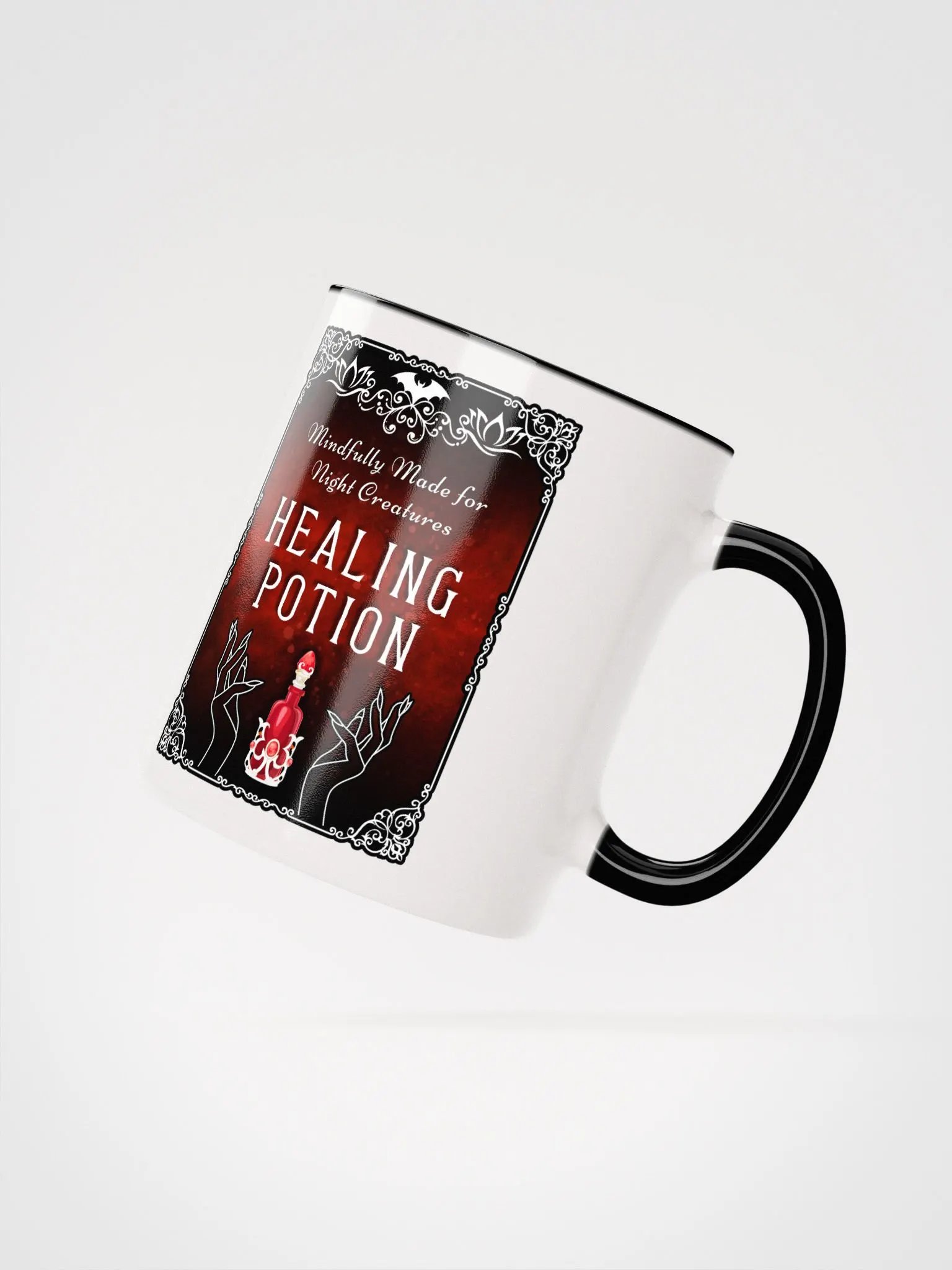 Healing Potion Mug - Available in Red or Black product image (5)