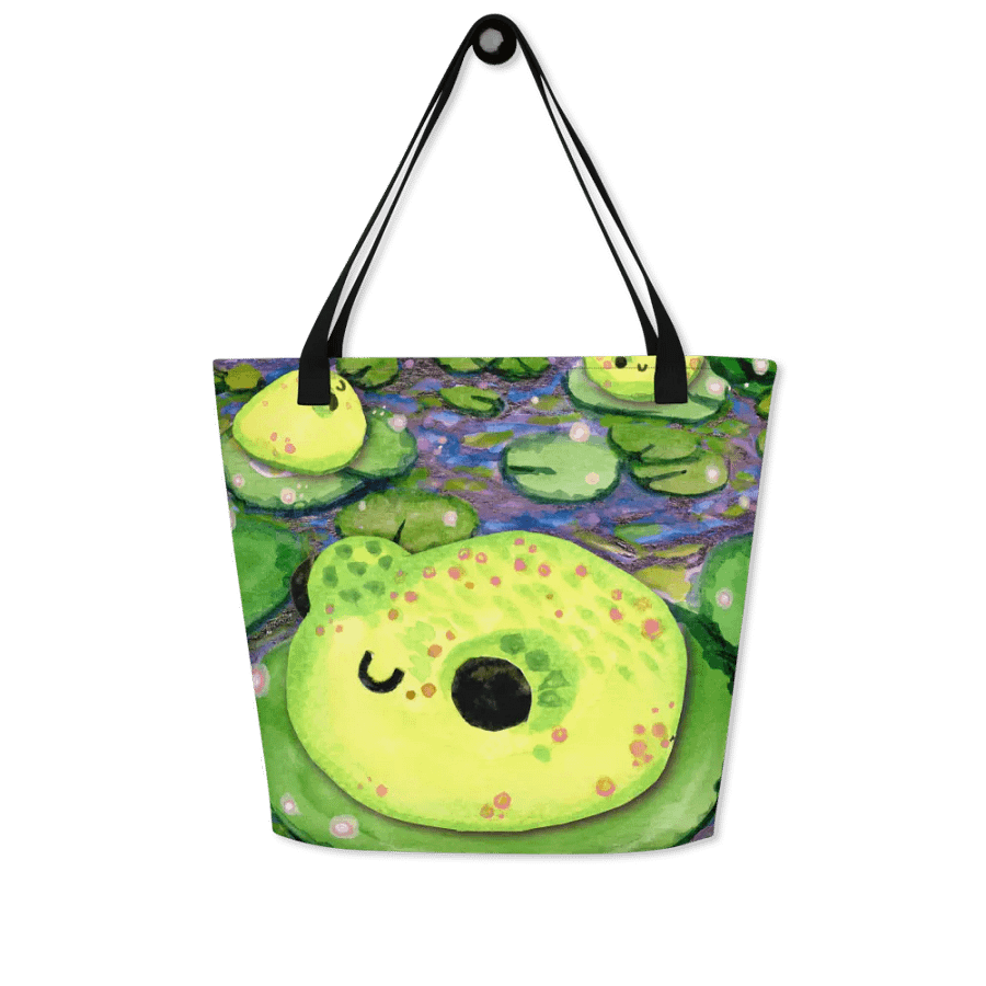 Toad Lagoon Canvas Tote product image (6)