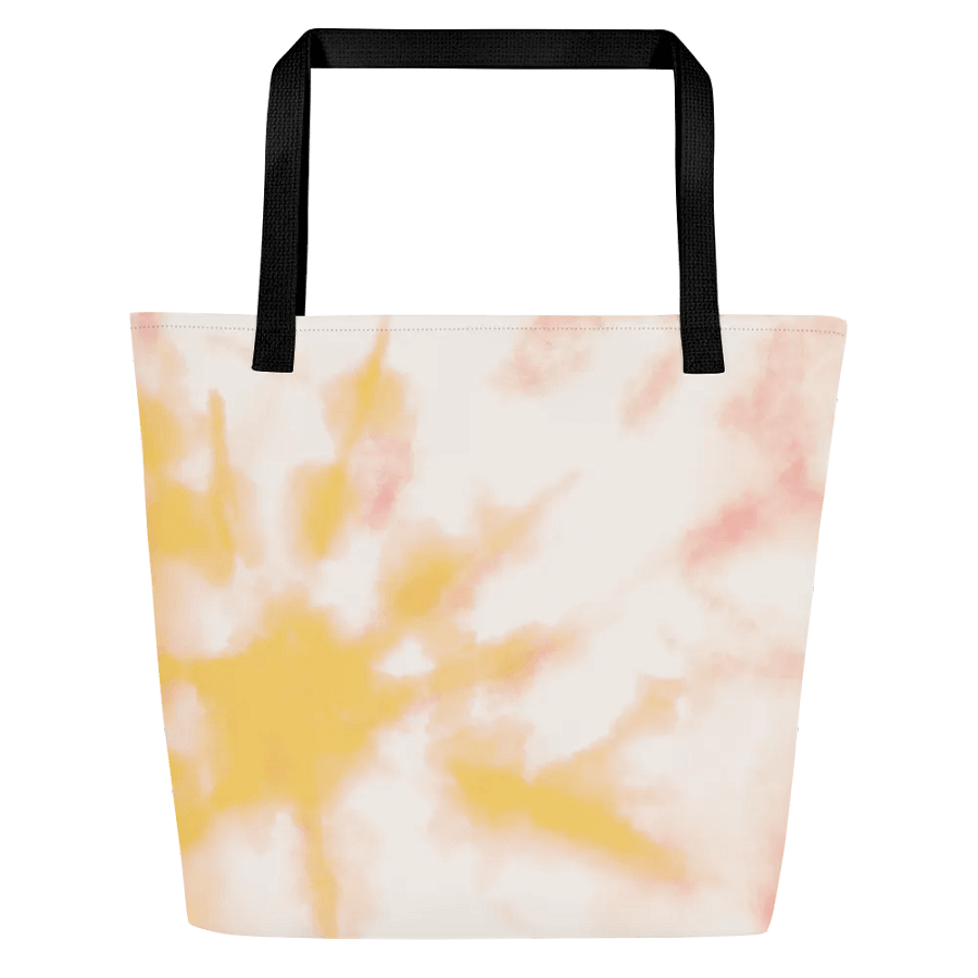 Sunburst Splashes Large Tote Bag product image (1)