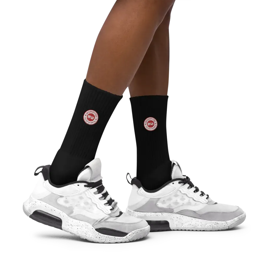 IFBNewsfeed.Org's SOCCO Embroidered Crew Socks product image (12)
