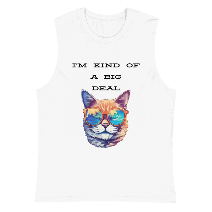I'm kind of a big deal Muscle Tank product image (2)