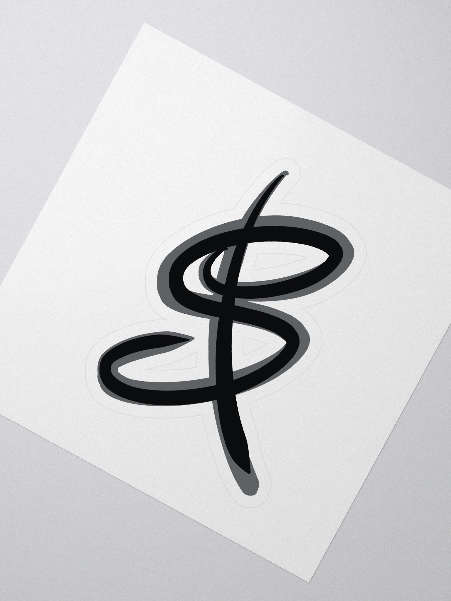 Signature Logo Kiss Cut Stickers product image (2)