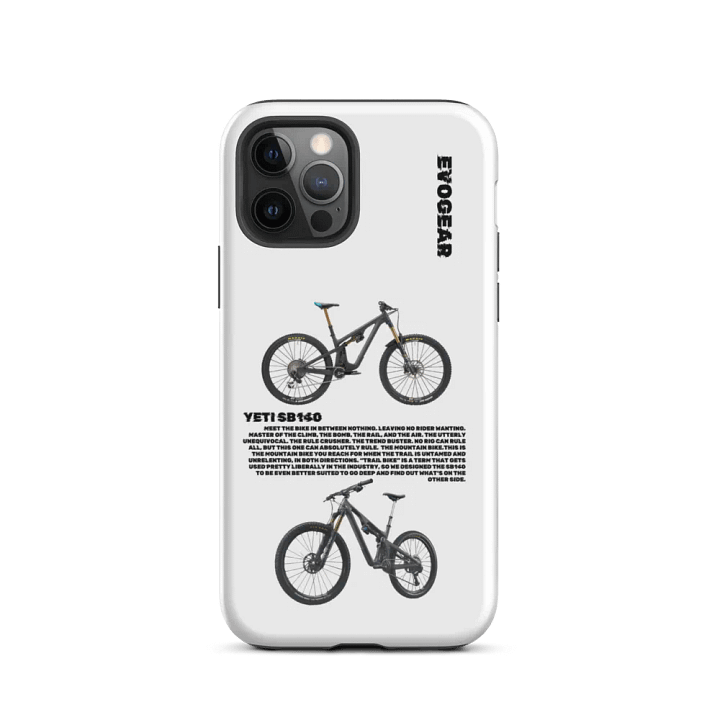 White SB140 iPhone Case product image (2)