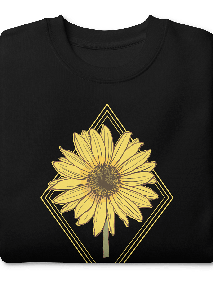 Helianthus Sunflower Unisex Crew Neck Sweatshirt product image (4)