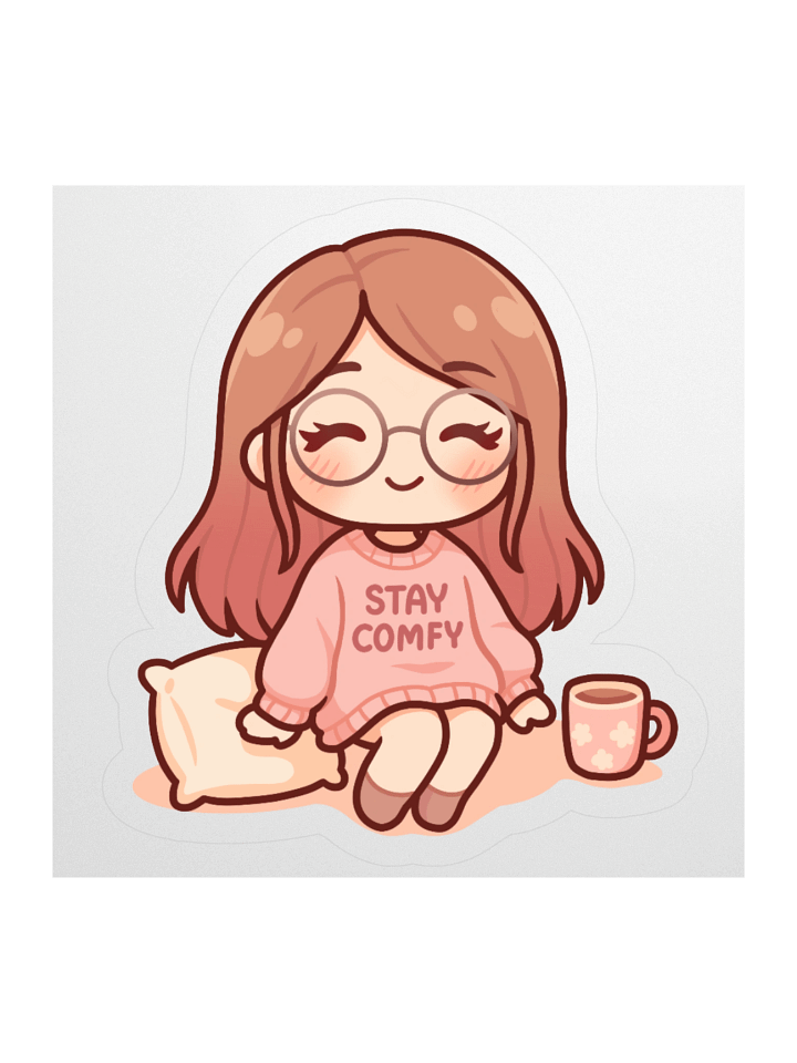 Stay Comfy Mirya Sticker product image (1)