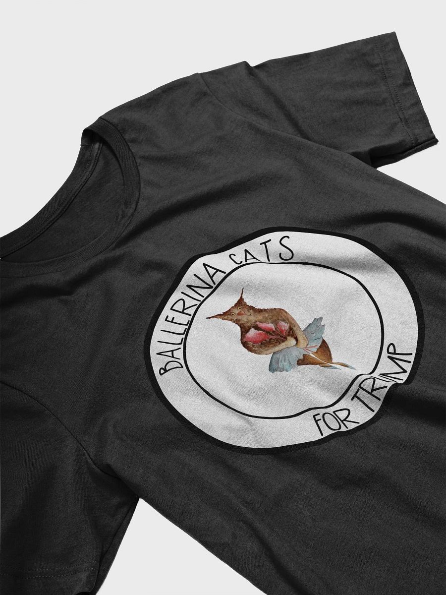 Ballerina Cat With Roses For Trump T-Shirt product image (18)