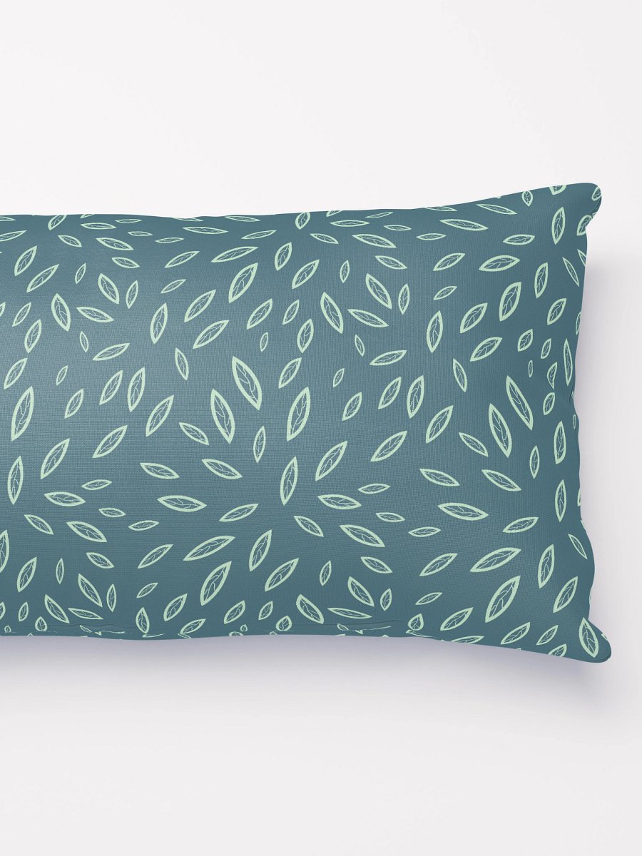 Echo Leaf – All-Over Print Decorative Pillow product image (2)