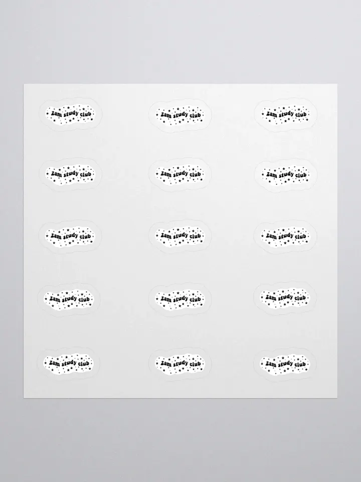 2 am Study Club Sticker (SMALL Sheet) product image (1)