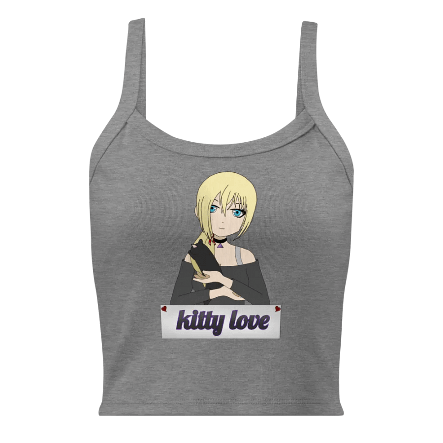 Kitty Love Micro-Rib Tank Top product image (3)