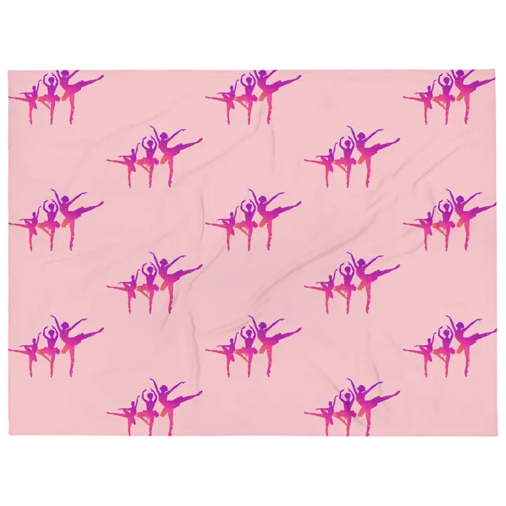 Graceful Movement Throw Blanket product image (1)