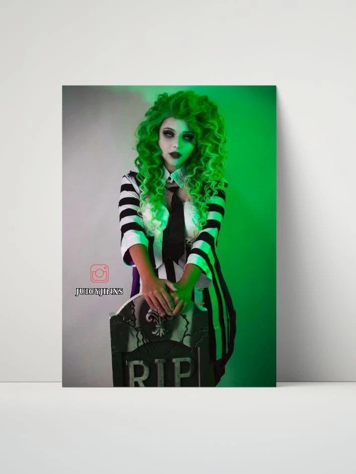 Beetlejuice Metal Print - Cosplayer: JuicyJinxs product image (1)