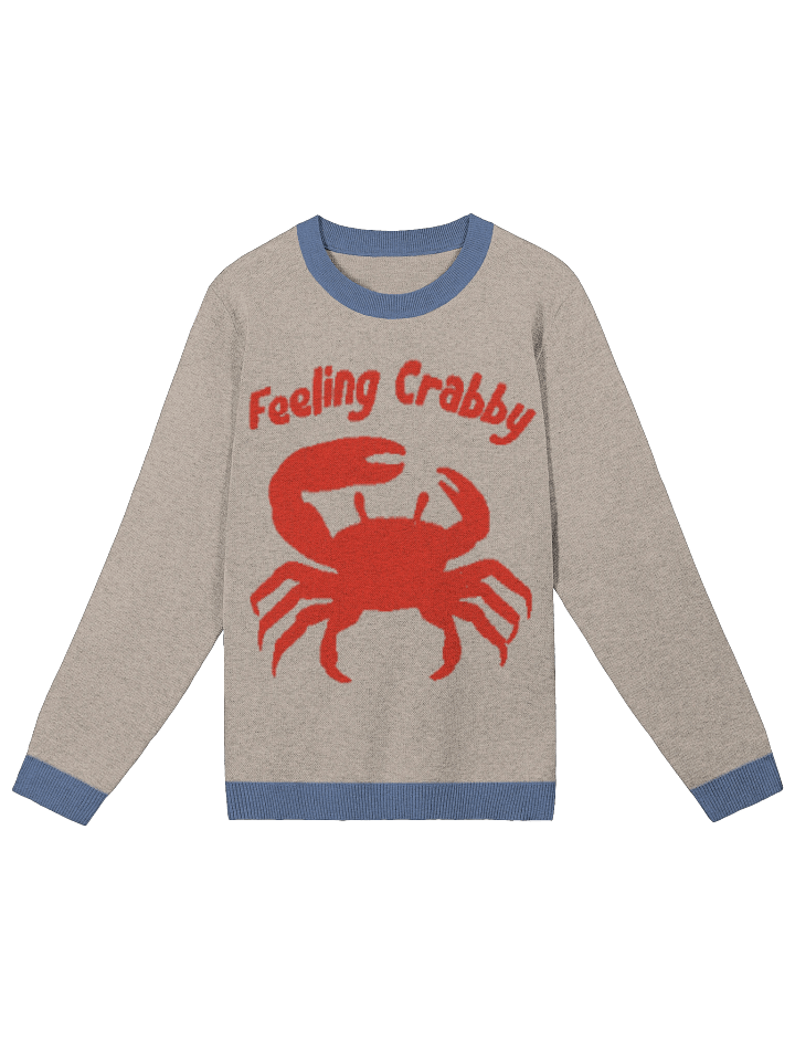 Feeling Crabby Knitted Crewneck product image (3)