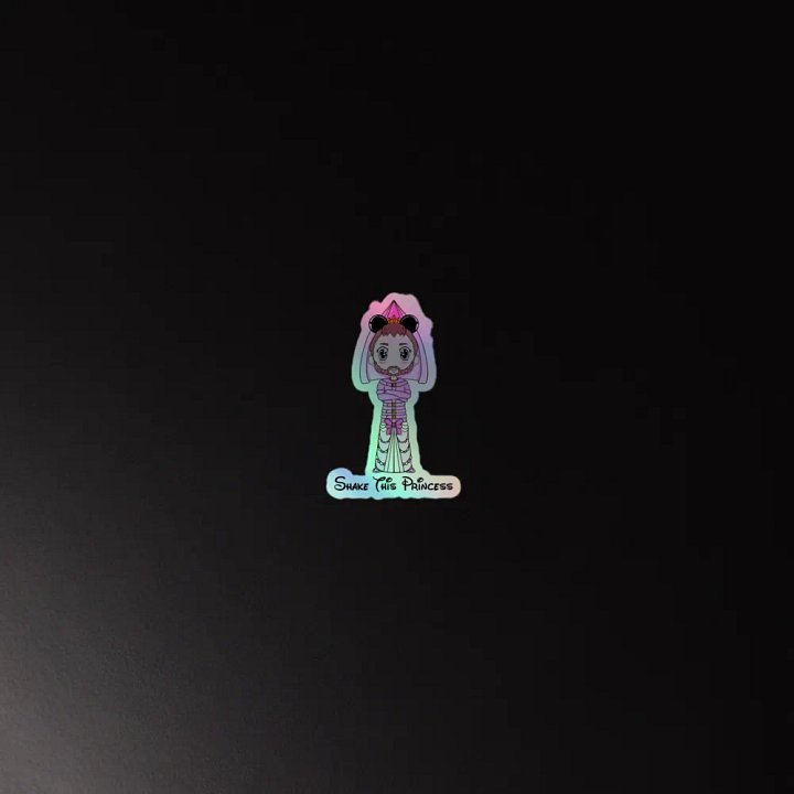Royal Dance Princess Holographic Sticker Set product image (4)