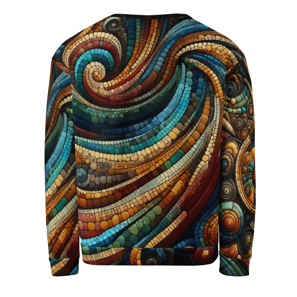 Colorful Patterns - All-Over Unisex Sweatshirt #4 product image (3)