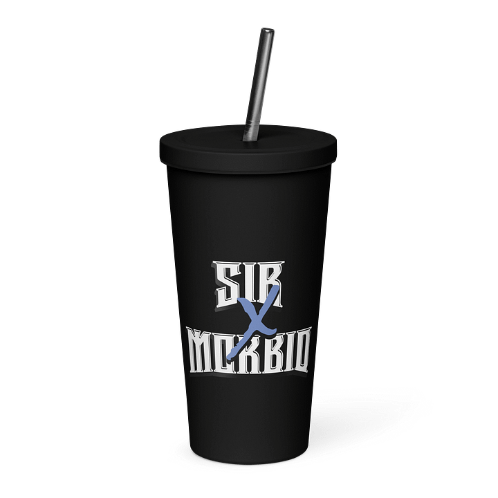 SiR mOrBiD x Insulated 20 oz Tumbler with Straw product image (2)