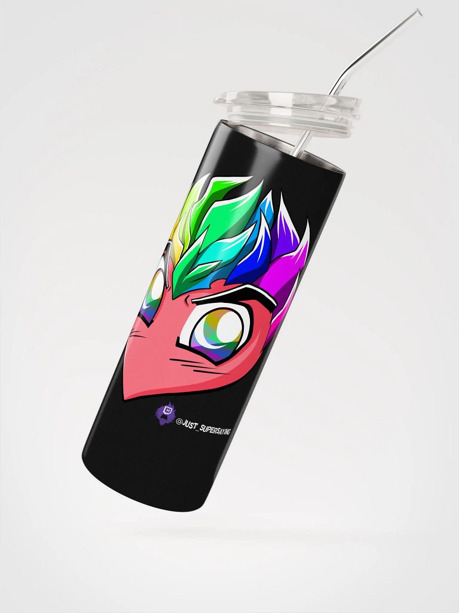 Rainbow Heart Tumbler - Black product image (2)